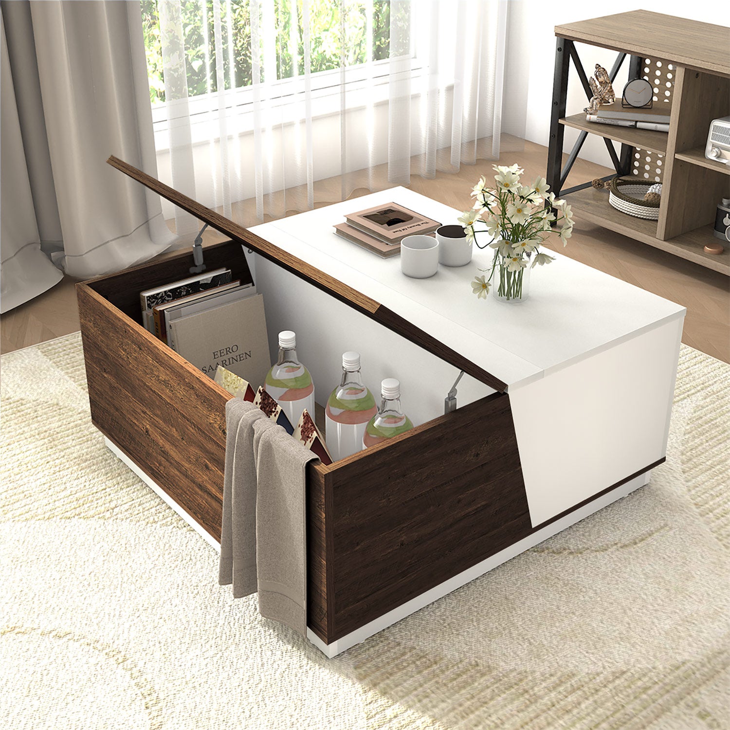 couchtisch in holzoptik